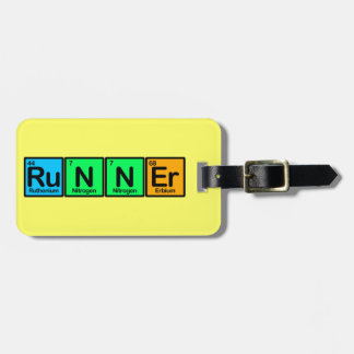Etiqueta Para Maletas Runner Made of Elements