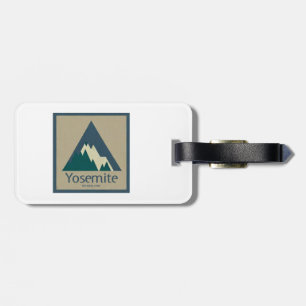 Etiqueta Para Maletas Rústico Parque Nacional Yosemite