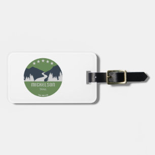 Etiqueta Para Maletas Ruta de Mickelson