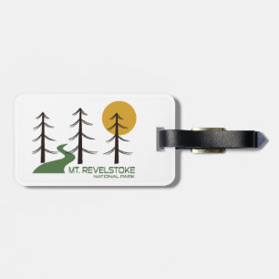 Etiqueta Para Maletas Ruta del Parque Nacional Mount Revelstoke
