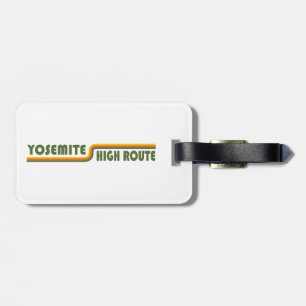 Etiqueta Para Maletas Ruta Yosemite