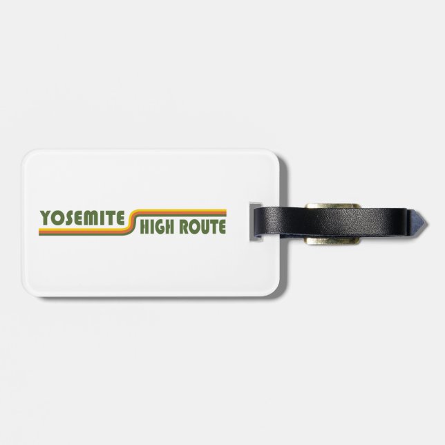 Etiqueta Para Maletas Ruta Yosemite (Atrás Horizontal)