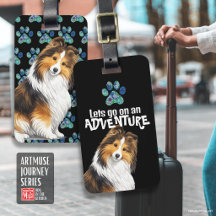 SABLE Sheltie • Serie de Viajes ArtMuse