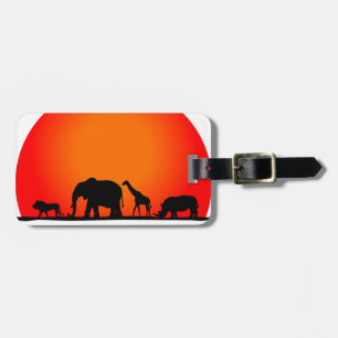 Etiqueta Para Maletas Safari