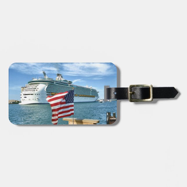 Etiqueta Para Maletas Sailaway personalizó (Frente Horizontal)