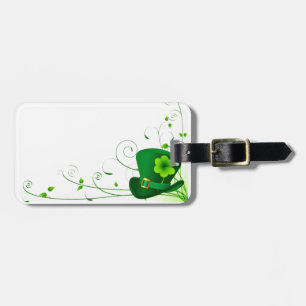 Etiqueta Para Maletas Saint Patricks Shamrock