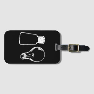 Etiqueta Para Maletas Sal y luz bíblica de sal de ye contra Matthew 513-