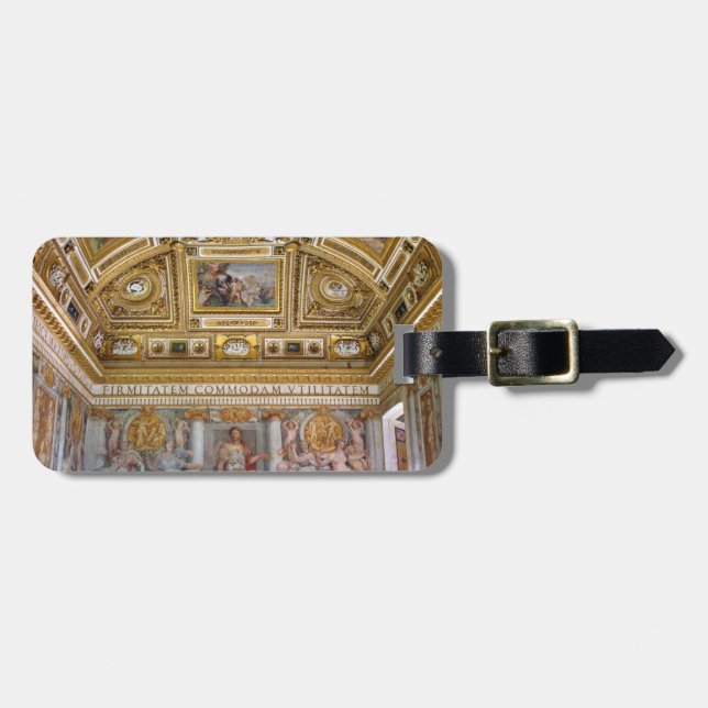 Etiqueta Para Maletas Sala della Biblioteca (Frente Horizontal)