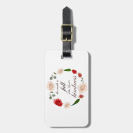 Etiqueta Para Maletas salmo 33 amabilidad total