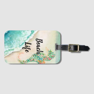Etiqueta Para Maletas Saltwater Beach Life