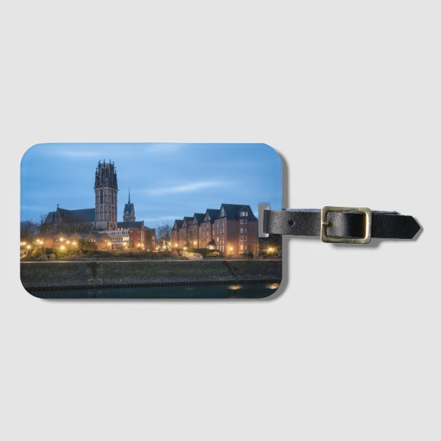 Etiqueta Para Maletas Salvatorkirche Duisburg (Anverso horizontal)