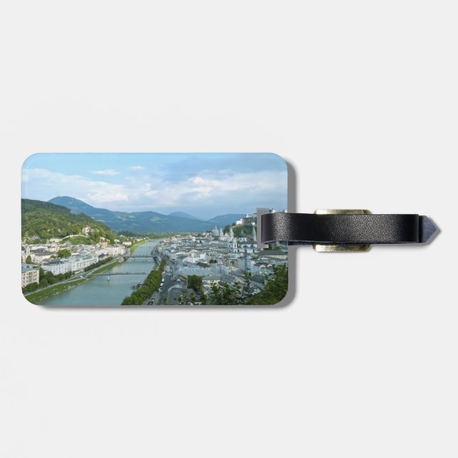 Etiqueta Para Maletas Salzburgo (Atrás Horizontal)