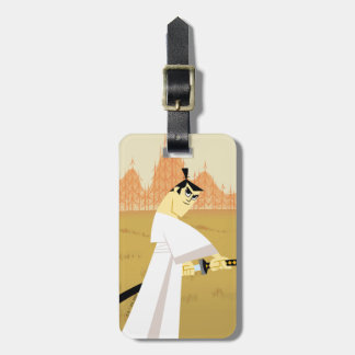 Etiqueta Para Maletas Samurai Jack Drawing Sword