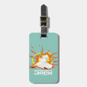 Etiqueta Para Maletas Samurai Jack Energy Graphic