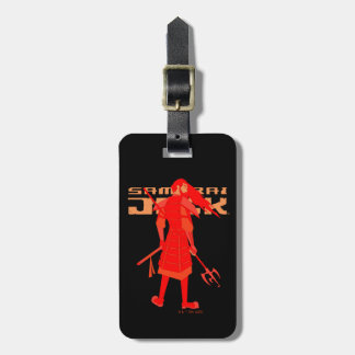 Etiqueta Para Maletas Samurai Jack Red Warrior Graphic