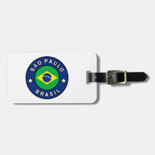 Etiqueta Para Maletas São Pablo el Brasil