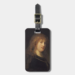 Etiqueta Para Maletas Saskia van Uylenburgh, c.1634-1640 (aceite en el
