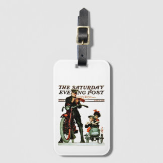Etiqueta Para Maletas Saturday Evening Post