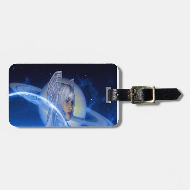 Etiqueta Para Maletas Saturno (Frente Horizontal)