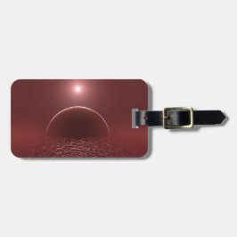 Etiqueta Para Maletas Scarlet Ocean Moon