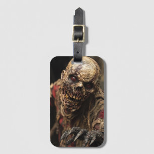 Etiqueta Para Maletas Scary Horror Skull Demon
