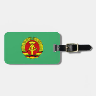 Etiqueta Para Maletas Schwerin, DDR, Schwerin, Alemania, Ossi de Alemani
