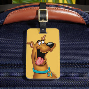 Etiqueta Para Maletas Scooby-Doo Cara emocionada