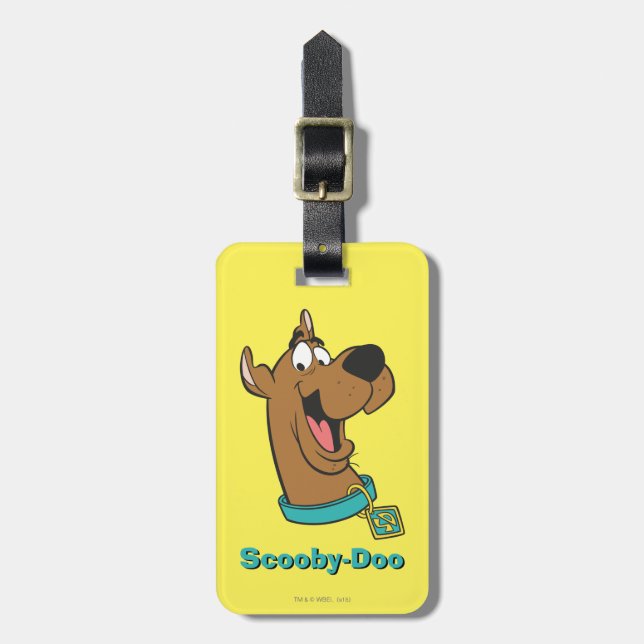 Etiqueta Para Maletas Scooby-Doo Happy Face (Frente Vertical)