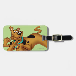 Etiqueta Para Maletas Scooby-Doo mintiendo