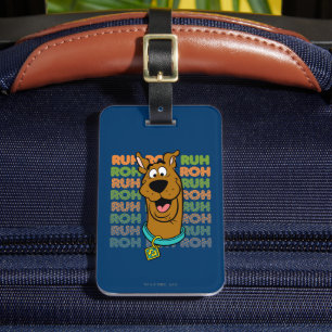 Etiqueta Para Maletas Scooby-Doo Ruh Roh