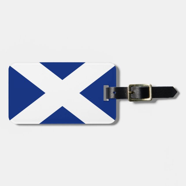 ETIQUETA PARA MALETAS SCOTLAND (Frente Horizontal)