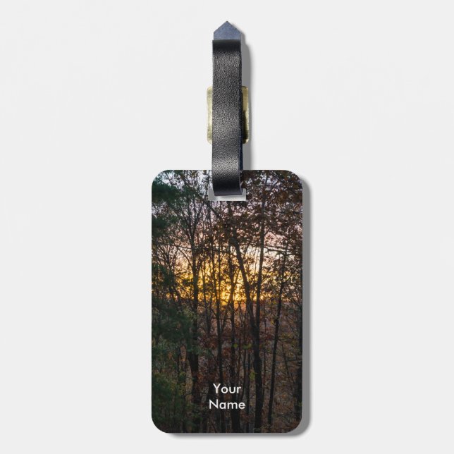 Etiqueta Para Maletas SDC Woody Sunset (Atrás Vertical)