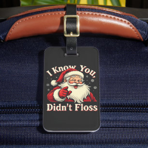 Etiqueta Para Maletas Sé que no abandonaste a Dentist Dental Santa