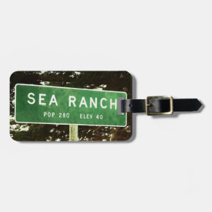 Etiqueta Para Maletas Sea Ranch California