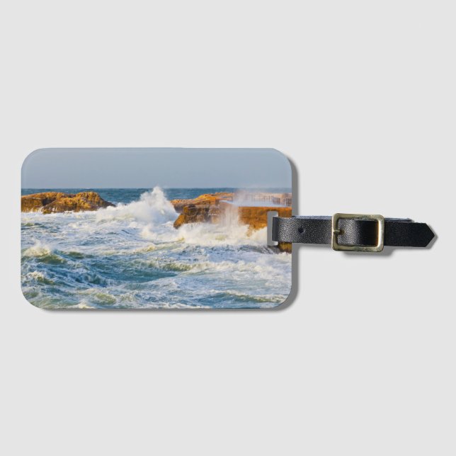 Etiqueta Para Maletas Seascape (Anverso horizontal)