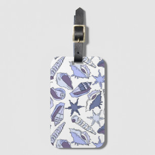 Etiqueta Para Maletas Seashells de Lavendar