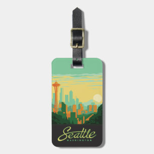 Etiqueta Para Maletas Seattle, WA