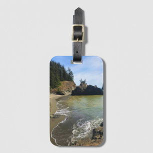 Etiqueta Para Maletas Secret Beach, Samuel H. Boardman, Oregon