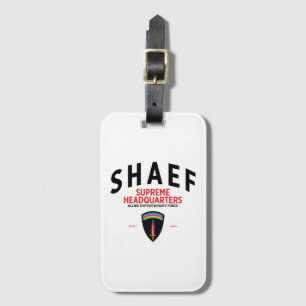Etiqueta Para Maletas Sede de la SHAEF