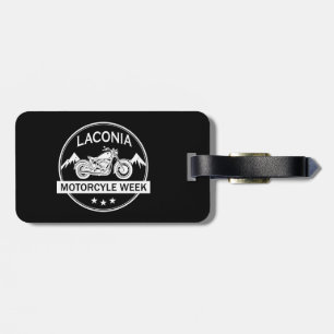 Etiqueta Para Maletas Semana de Motocicletas de Laconia