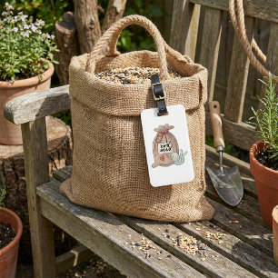 Etiqueta Para Maletas Semillas De Aves Y Aves