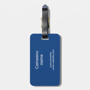 Etiqueta Para Maletas Sencillo logo de personalizado minimalista elegant