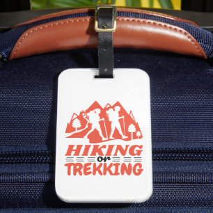 Etiqueta Para Maletas Senderismo o senderismo