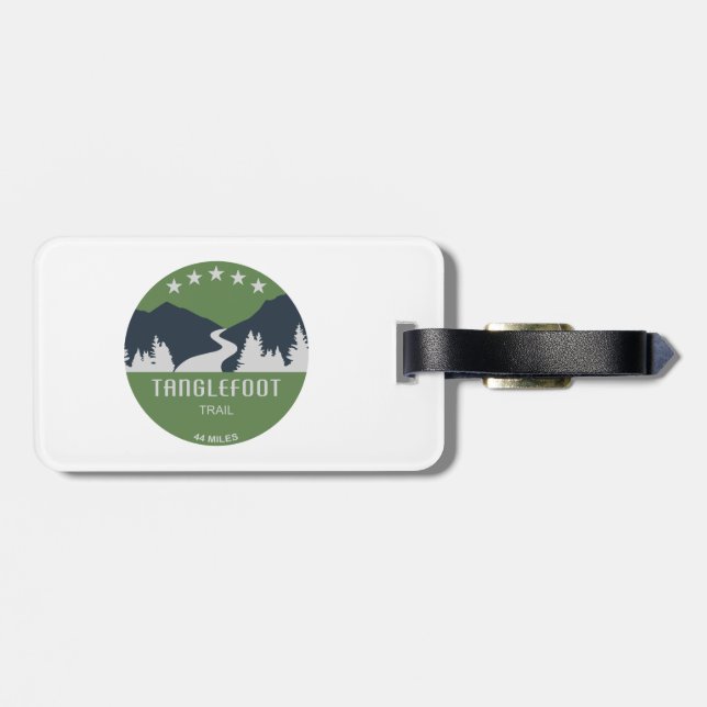 Etiqueta Para Maletas Sendero Tanglefoot (Atrás Horizontal)