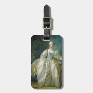 Etiqueta Para Maletas Señora Bergeret, C. 1766 (aceite en lona)