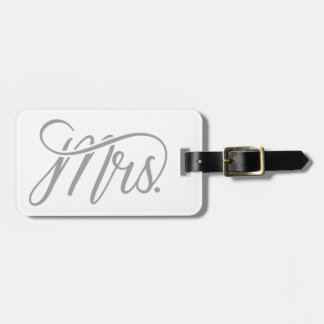 Etiqueta Para Maletas Señora Luggage Tag - equipaje de la luna de miel