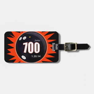 Etiqueta Para Maletas Serie Bowling 700 - Rojo