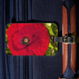 Etiqueta Para Maletas Serie de amapola #2
