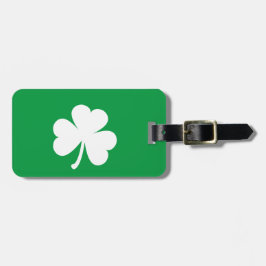 Etiqueta Para Maletas Shamrock irlandés Personalizable