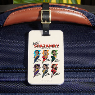 Etiqueta Para Maletas ¡SHAZAM! Furia de los dioses   Pernos de historiet
